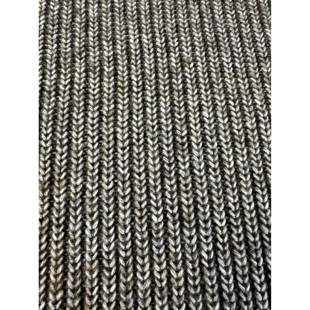 Mutual Weave Sweater Mens Large Brown Ribbed Knit Turtleneck Classic Preppy New - Picture 9 of 9